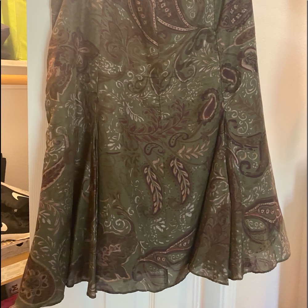Lauren silk skirt
